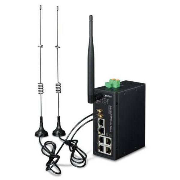 Industrial 4G LTE Cellular WL, MiniSIM, Ethernet (RJ-45), 133 mm, 115.7 mm, 45 m