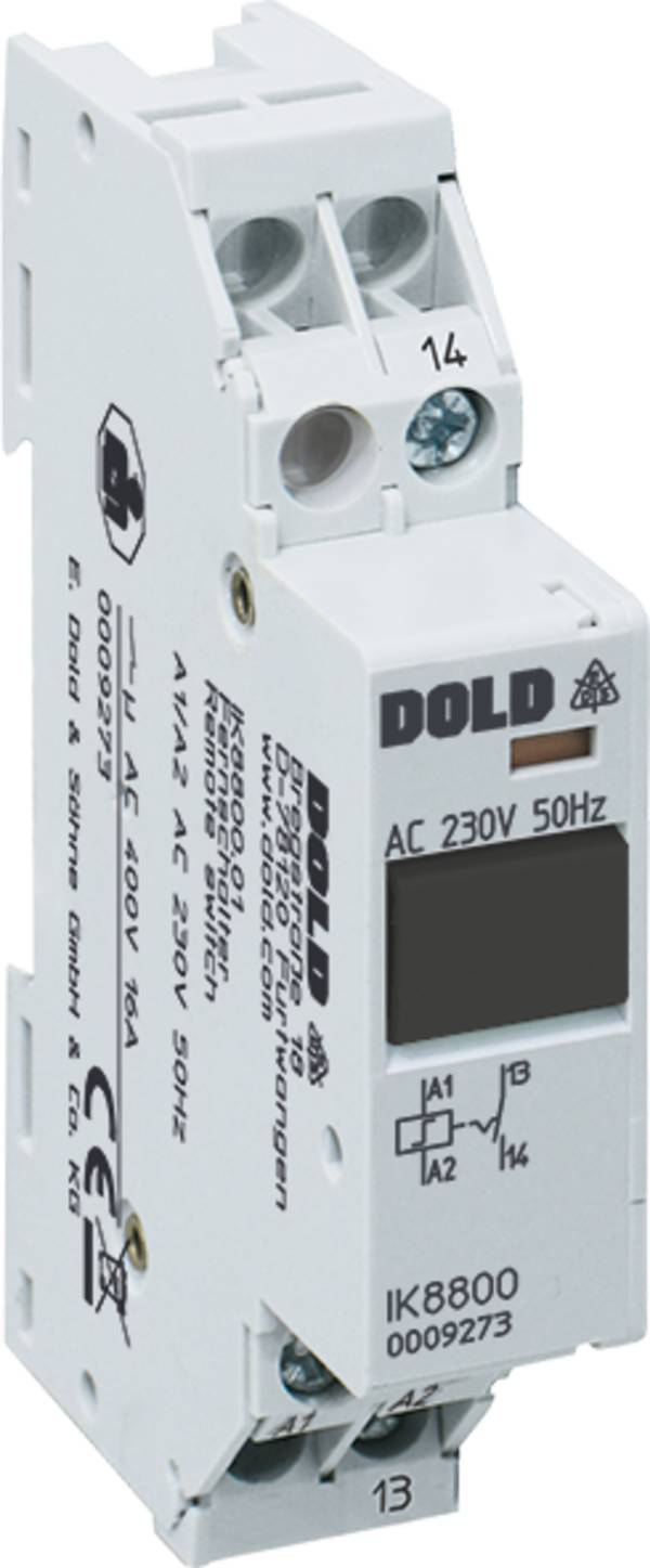 Fernschalter (Stromstoßschalter) IK 8800 IK8800.12 AC50HZ 24V