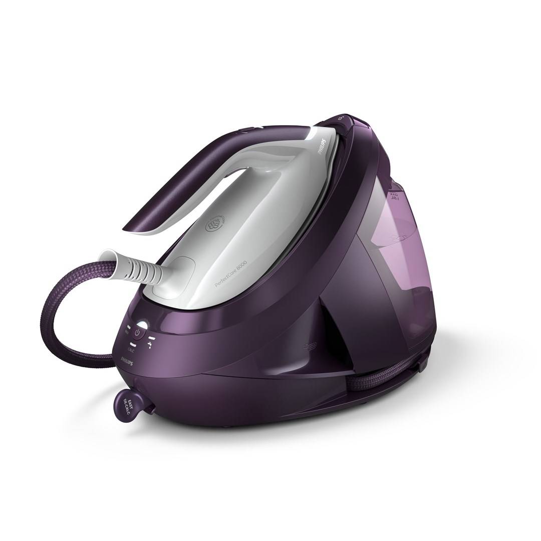 Philips 8000 series PerfectCare PSG8050/30 Dampfbügelstation, 2700 W, 600 g/min, SteamGlide Elite-Sohle, 8 bar, 1,8 l, 1-1