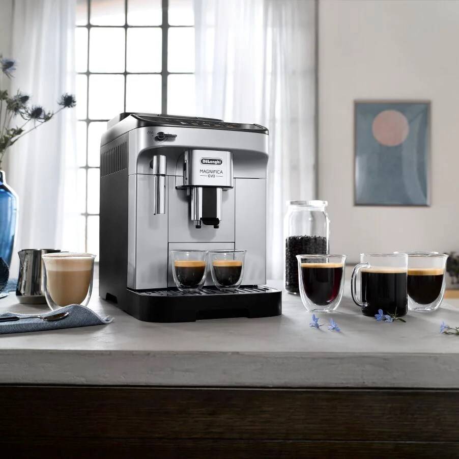 DE LONGHI - De'Longhi Magnifica Evo ECAM290.31.SB - Automatische Kaffeemaschine mit Milchaufschäumer-4