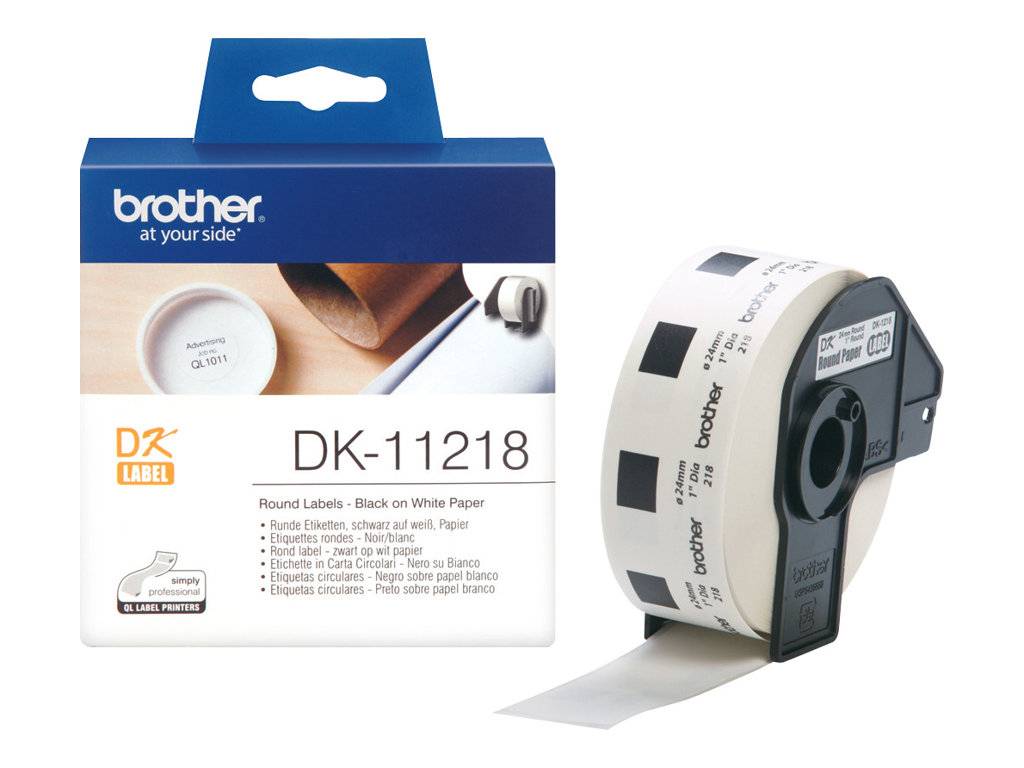 Brother DK-11218 - Schwarz auf Weiß - Rolle (2,4 cm)-3