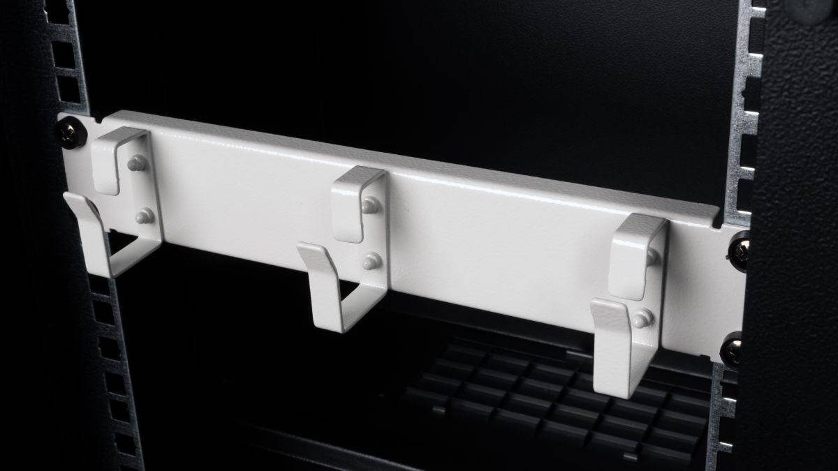 Equip EZMR-10-G - Kabelmanagement-Panel mit Ringen für Rack - Hellgrau - 1U - 25.4 cm (10")-2