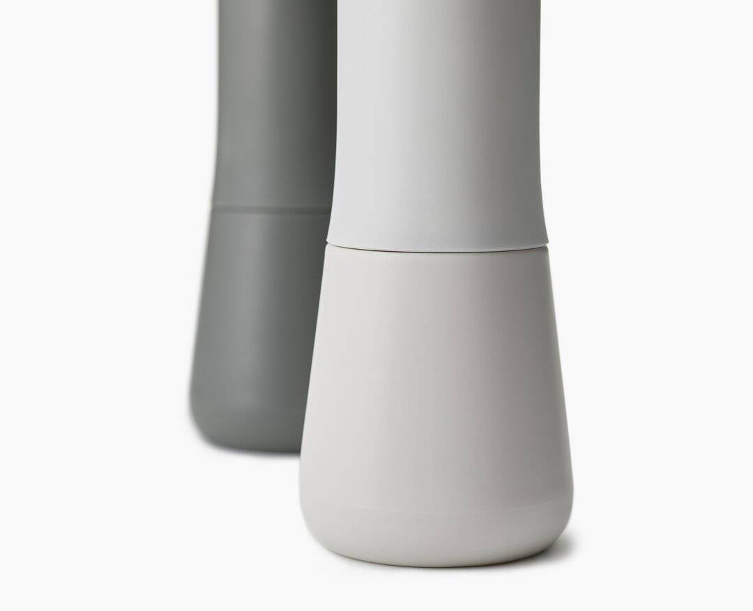 Joseph Joseph Milltop, Grau, Keramik, Edelstahl, Pfeffer, Keramik, Edelstahl, 70 mm-2