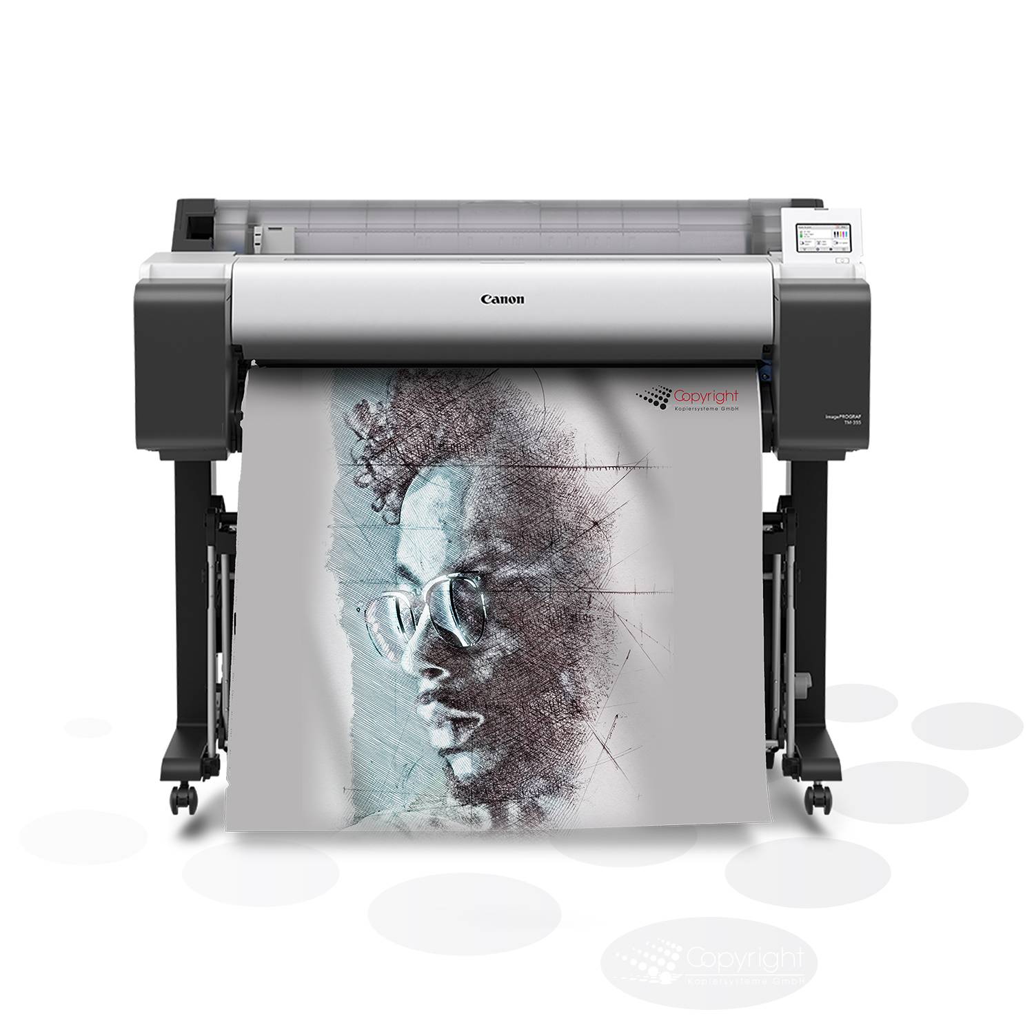 Canon imagePROGRAF TM-350 - 914 mm (36"") Großformatdrucker - Farbe - Tintenstrahl - Rolle (91,4 cm)-0