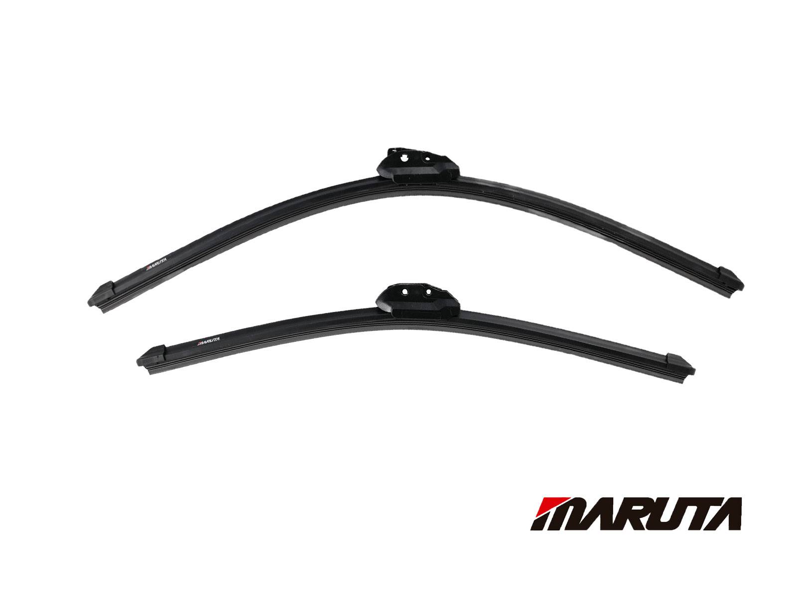 MARUTA Scheibenwischer SET 550 mm / 475 mm für Frontscheibe, Aero-dynamik optimierte Wischerblätter aus-1