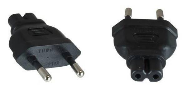 MicroConnect PEEUC7AD Eurostecker   230 V Schwarz