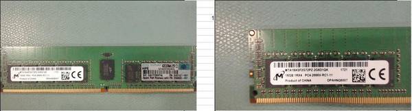 HPE MEM 16GB 1Rx4 DDR4-2666MHz RDIMM PC4-21300 ECC CL19 1.2V