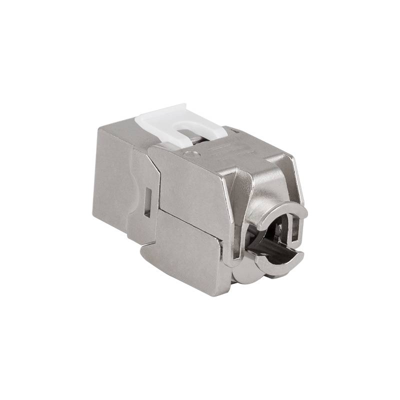 Logilink Keystone jack Cat.6A STP EconLine 16.4 mm 22-26 AWG Kabel & Adapter-0