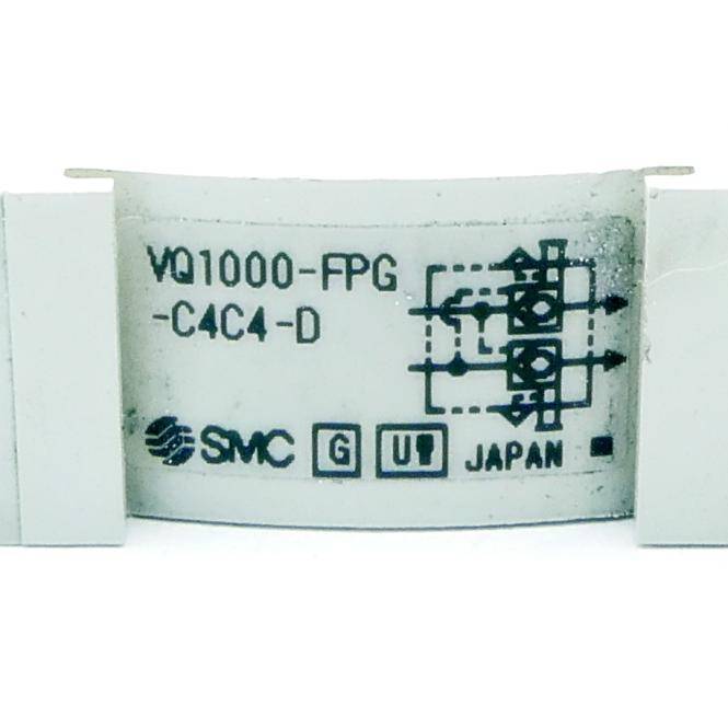 SMC Entsperrbares Drosselrückschlagventil (VQ1000-FPG-C4C4-D)-1
