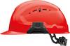 Schutzhelm CrossGuard mit Drehverschluss, rot