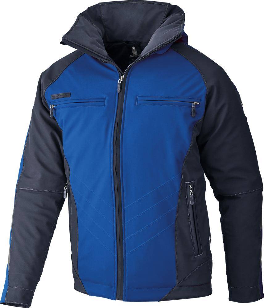 Winterjacke Darmstadt, kornblau/schwarzblau Gr.XS