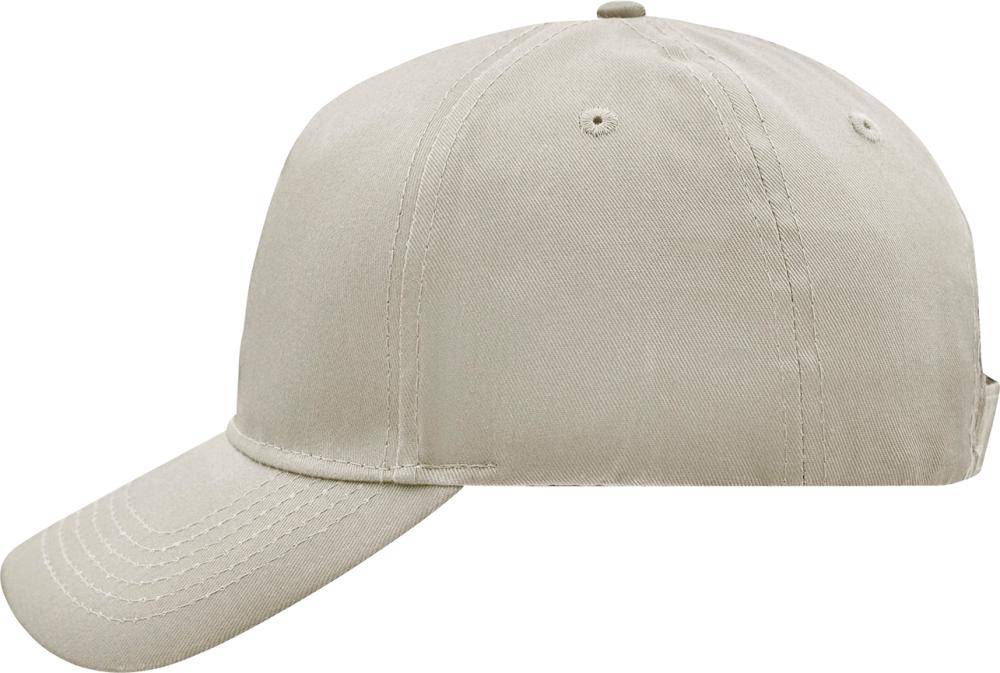 5 Panel Cap MB6117, khaki-0