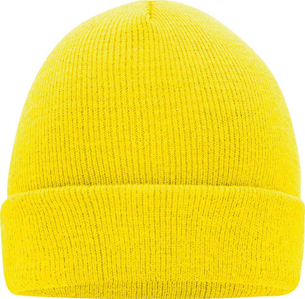 Knitted Cap, MB7500, yellow-0