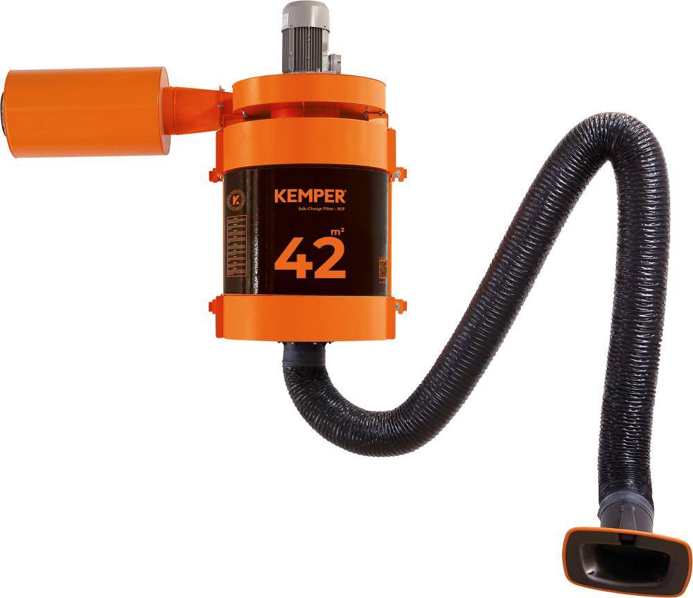 MaxiFil stationär 2m Arm, Schlauch-0