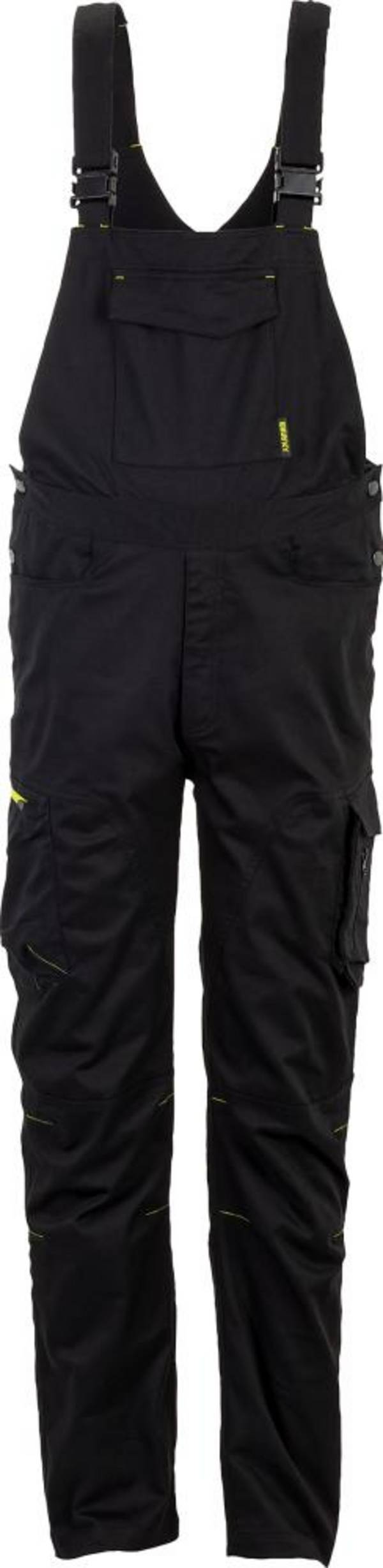 Latzhose, schwarz, Gr.24 Stretchline