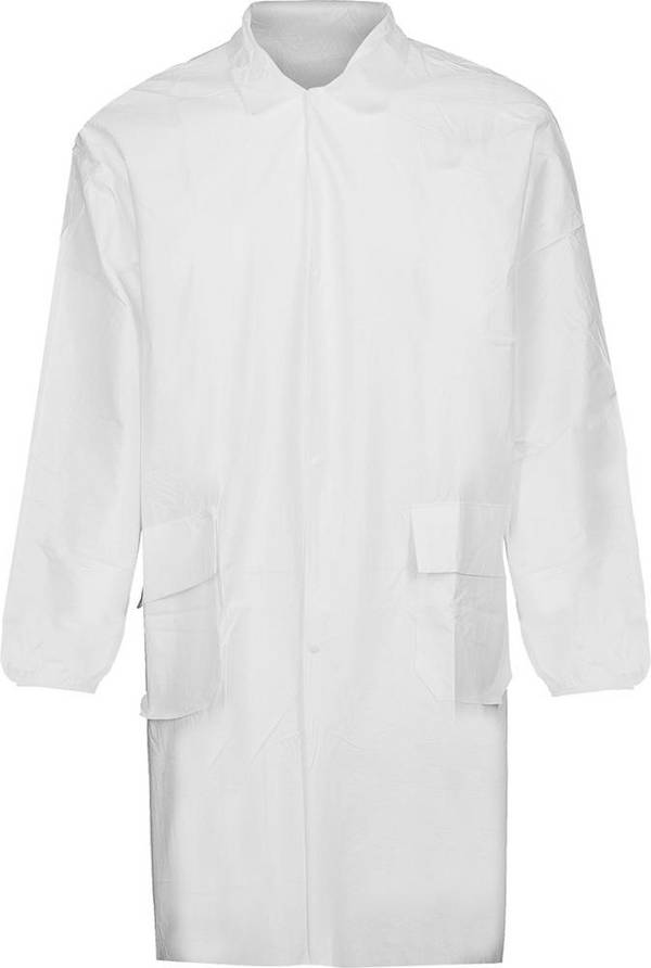 Kittel CoverStar, 65 g/ qm, Gr. S, weiß - Artikel: 4029201144210