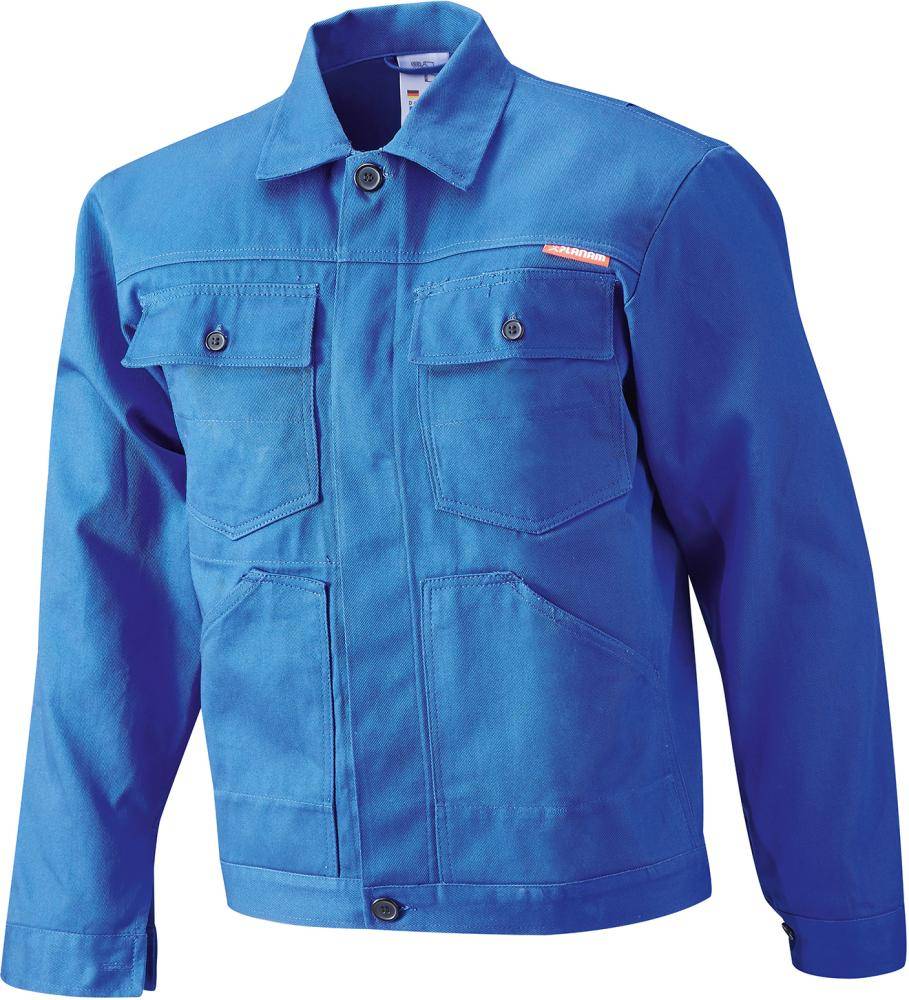 Bundjacke, 100% BW,290 g/ qm,Gr.90,kornblau