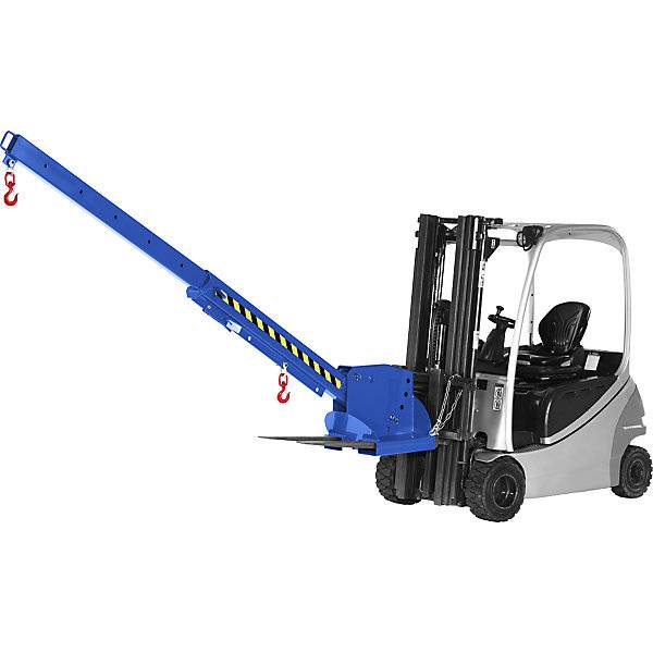 Teleskoplader 5fache Höhenverstellung Tragfähigkeit 1250 - 8000 kg enzianblau. TAKKT Industrial & Packaging-2