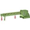 Teleskoplader 5fache Höhenverstellung Tragfähigkeit 1250 - 8000 kg resedagrün. TAKKT Industrial & Packaging