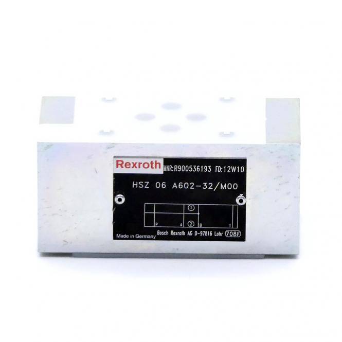 Rexroth Zwischenplatte HSZ 06 A602-32/M00 (R 900 536 193)-2