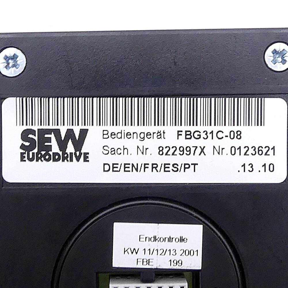 SEW-EURODRIVE - FBG31C08-1