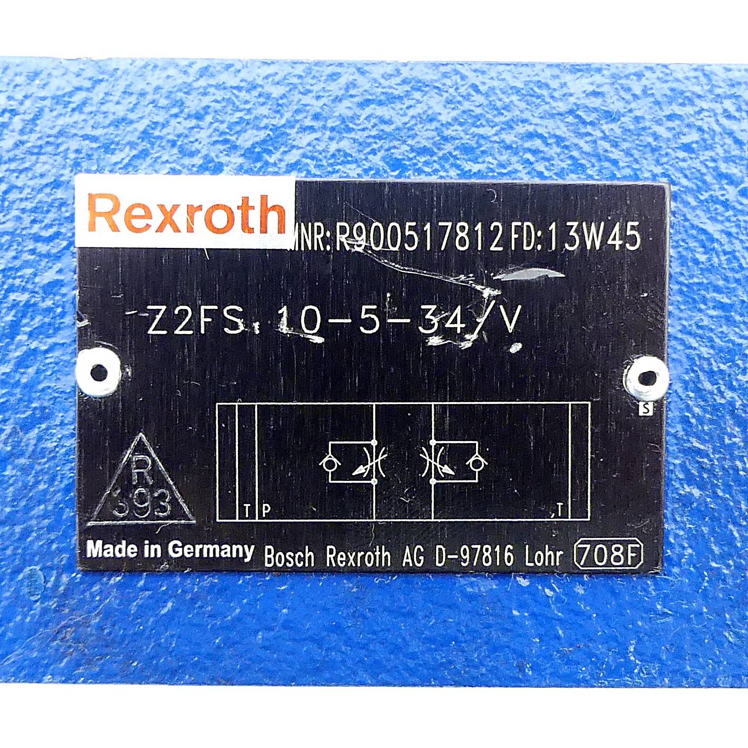 Bosch Rexroth REXROTH Drosselr [...]-1