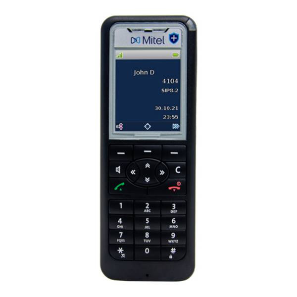 MITEL 622dt - DECT-Handset (2“ TFT-Farbdisplay | DECT & GAP | Vollduplex-Freisprechen | Bluetooth | antimikrobiell |