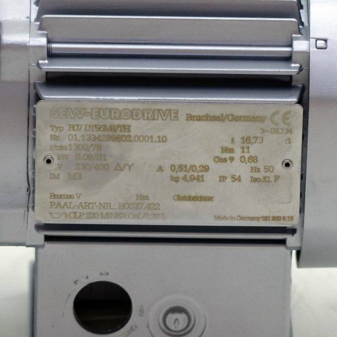 SEW-Eurodrive Getriebemotor (R07 DT56M4/TH)-1