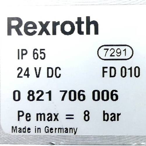 Rexroth Ventilinsel (0 821 706 006)-1