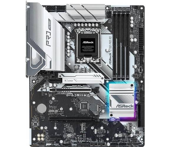 ASRock MB Sc LGA1700 Z790 PRO RS - Intel Z790 - 4xDDR5 - 1xDP - 1xHDMI