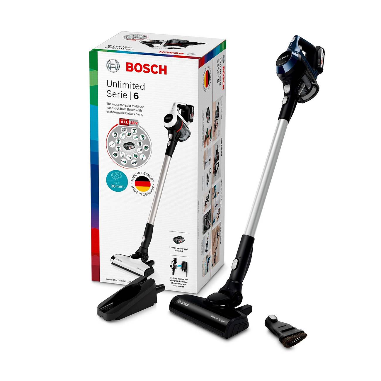 Bosch Haushalt BBS611PCK BBS611PCK Akku-Handstaubsauger 18 V Beutellos-2