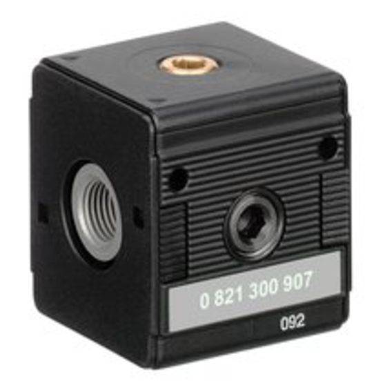 Aventics NL2-DIN-G014-NC4, Verteiler, Serie NL2-DIN 0821300904