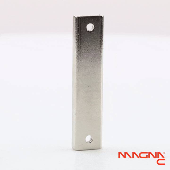 Magna-C Neodym-Flachleiste 60x13,5x5mm mit konischer Senkung-2