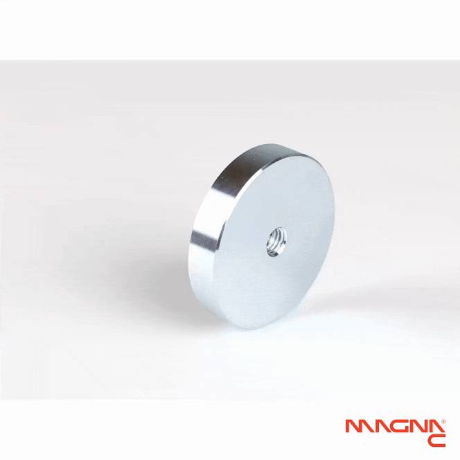 Magna-C Neodym Flachgreifer Ø50x10mm mit Innengewinde-1