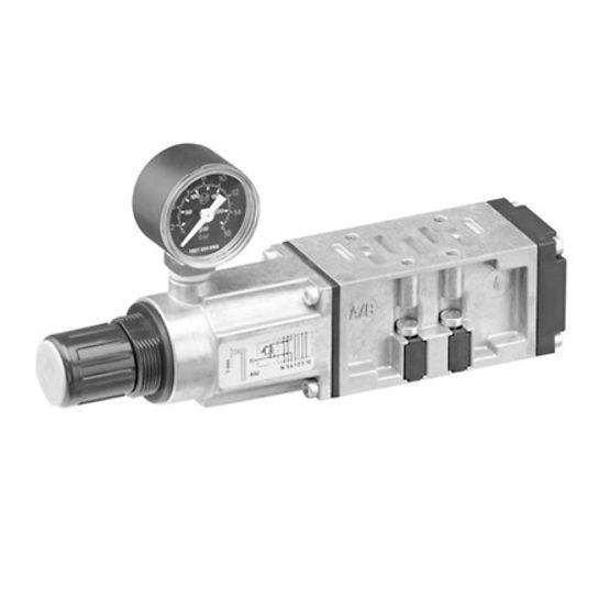 Aventics ISO-1 0.5-12 BAR, Pressure regulator for vertical stacking 0821302048-0