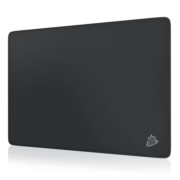Titanwolf Gaming Mauspad, Speed Gaming Mousepad 250 x 350mm mit gummierter Rückseite, kleines Wolfsmotiv