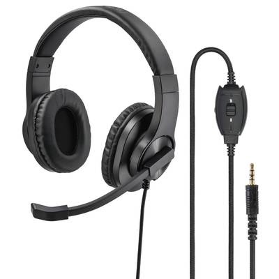 hama 00139926 PC-Office-Headset "HS-P350", Stereo, Schwarz-0