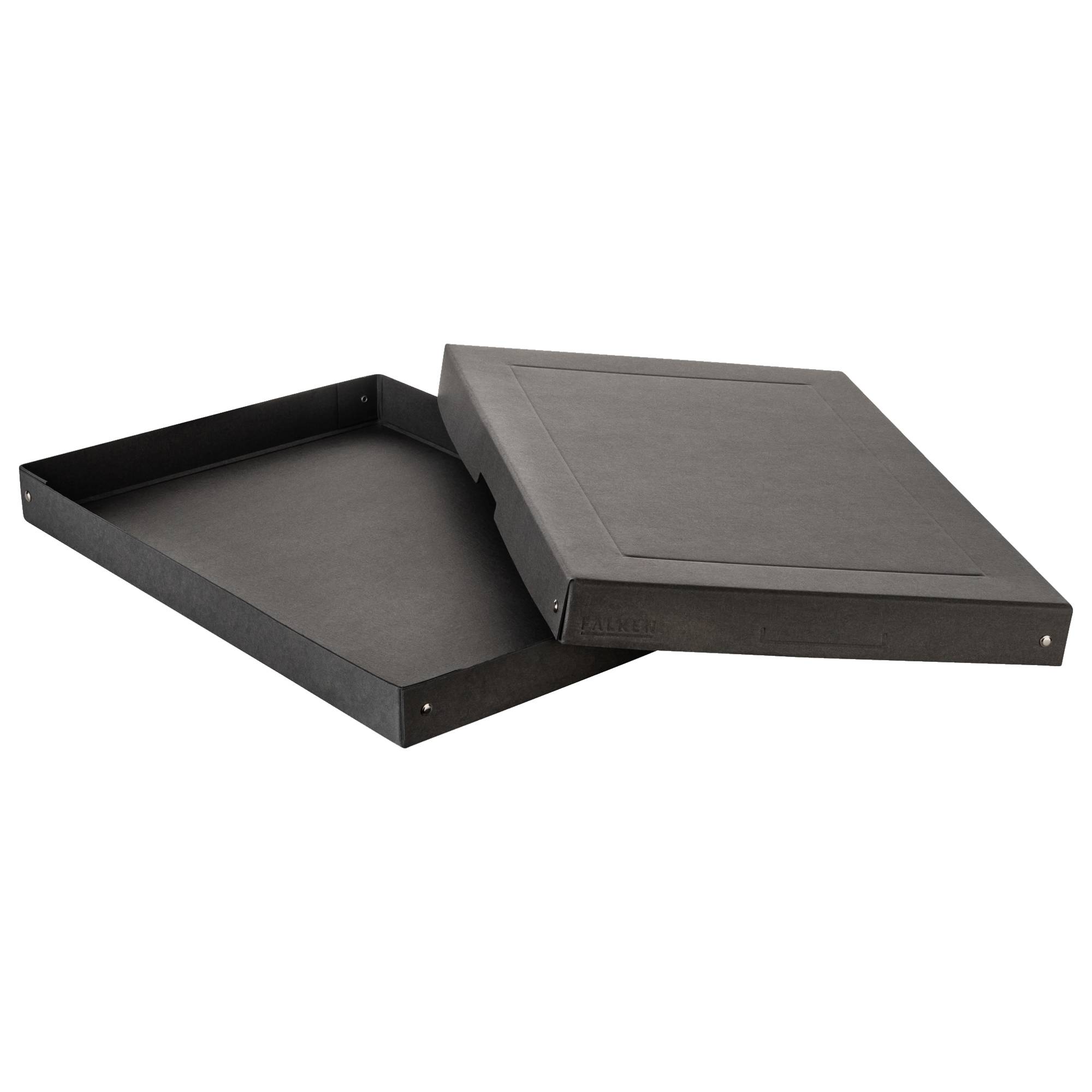 Aufbewahrungsbox PURE Box Black A3 40mm sw-2