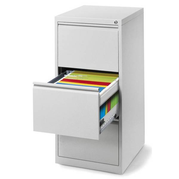 Hängeregistraturschrank 460x1020x620mm 3Schübe l.gr