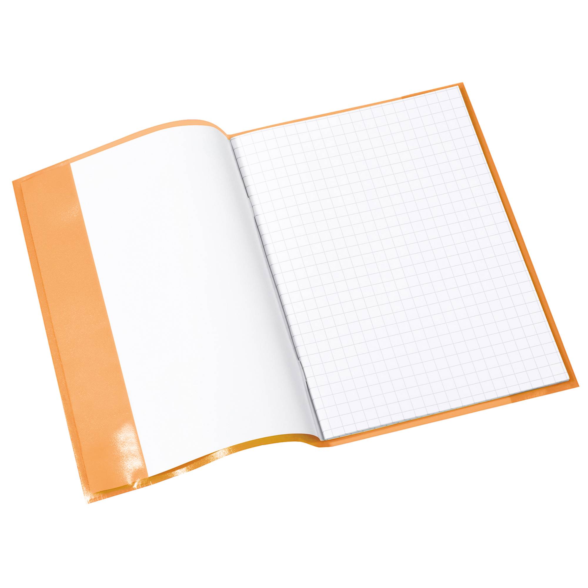 Heftschoner A5 PP tr orange-1