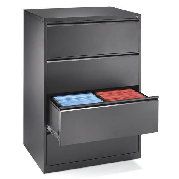 Hängeregistraturschrank 840x1320x420mm 4Schübe an