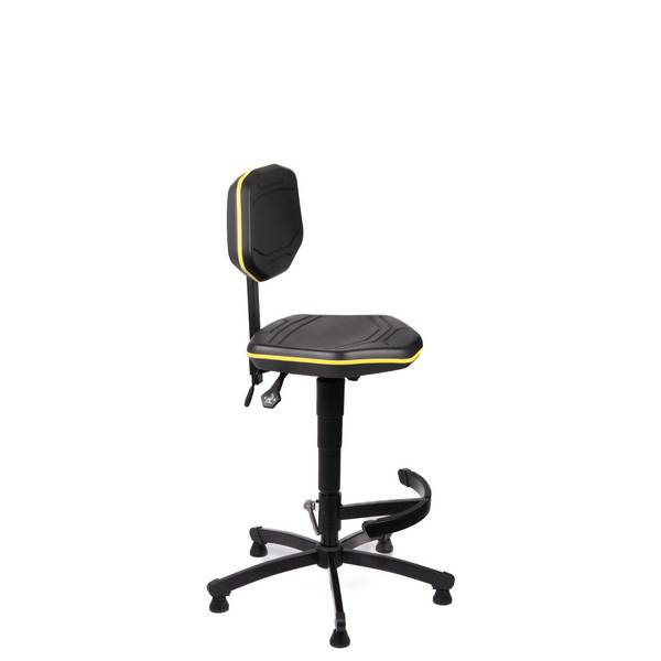 Drehstuhl W30-H-PU-FS-010201  sw/ge