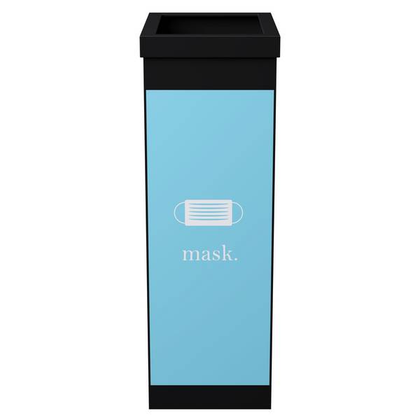 Mülltrenner Masken 60l sw