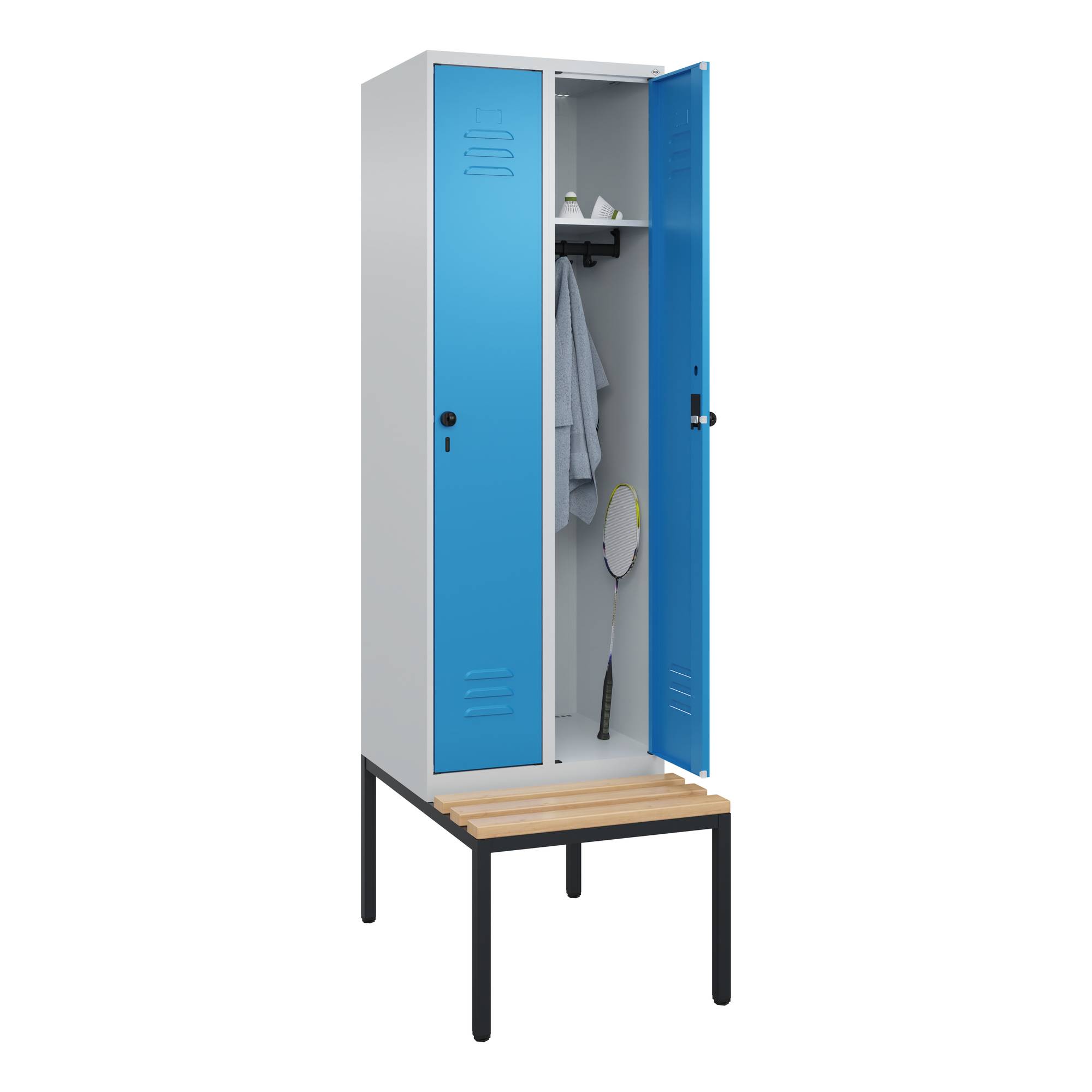 Spind Classic PLUS 2Abt 2120x600x815 lgr/lbl