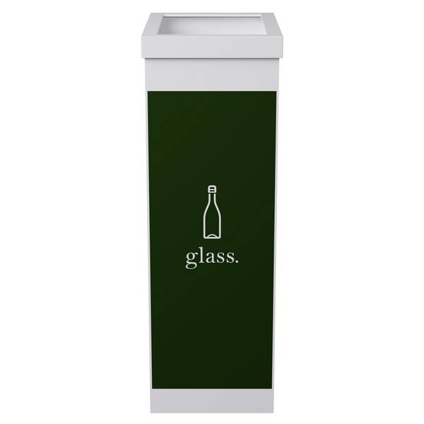 Mülltrenner Glas 60l ws
