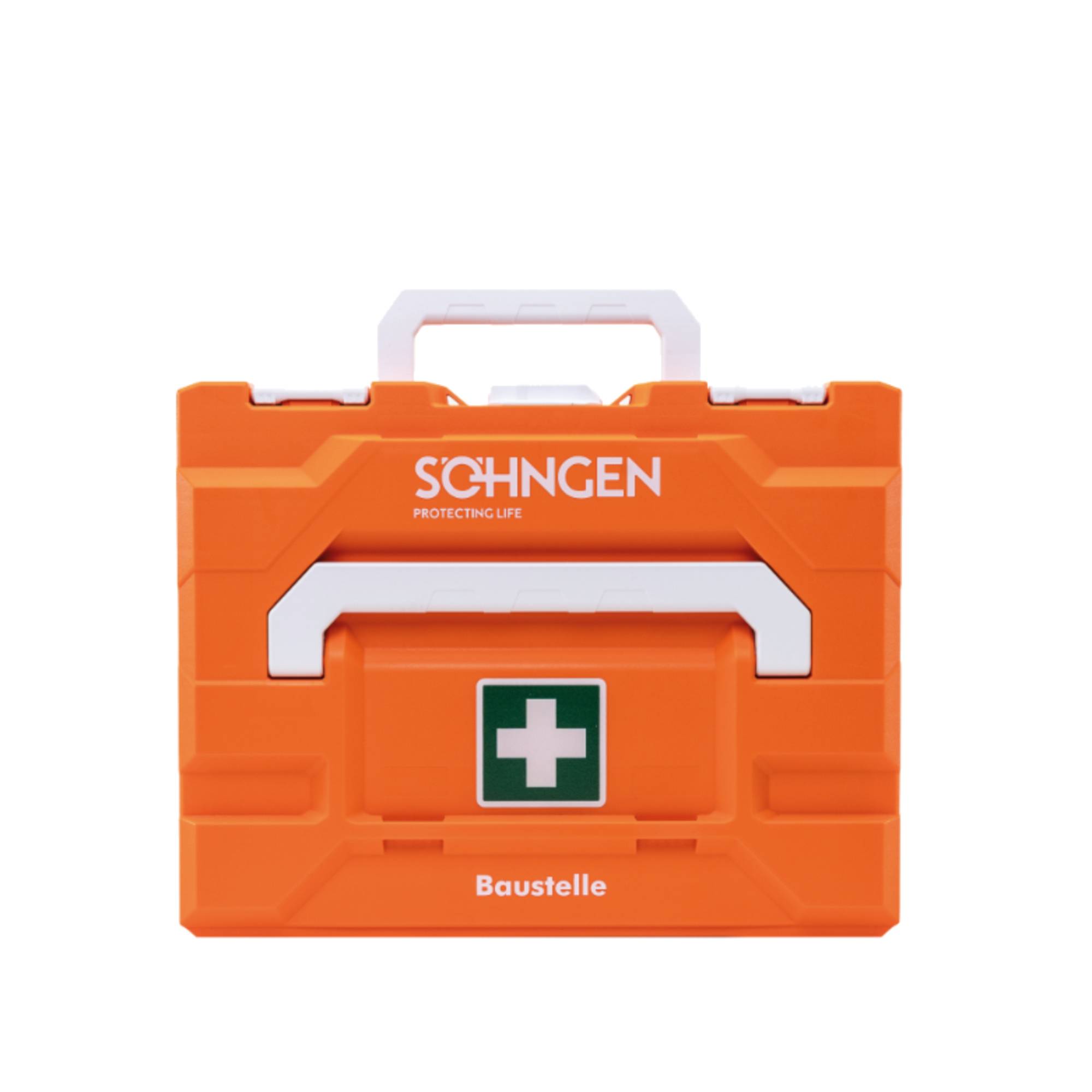 Erste Hilfe Koffer metaBOX 145M B226xH346xT145ca.mm orange SÖHNGEN-0