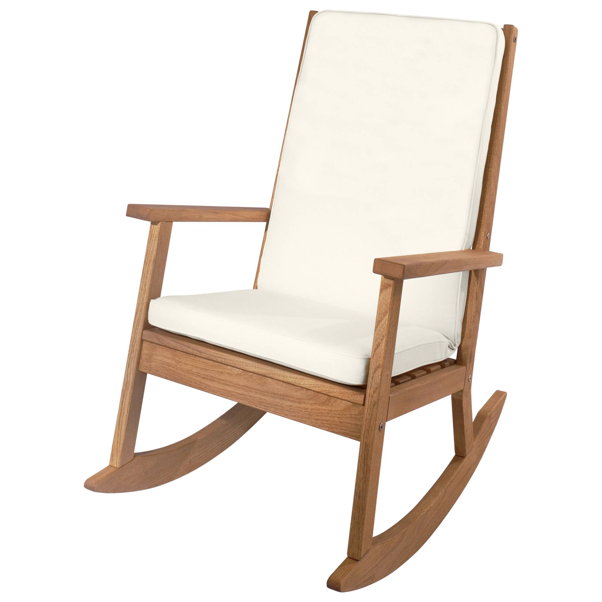 Auflage Rocker Schaukelstuhl natur-0