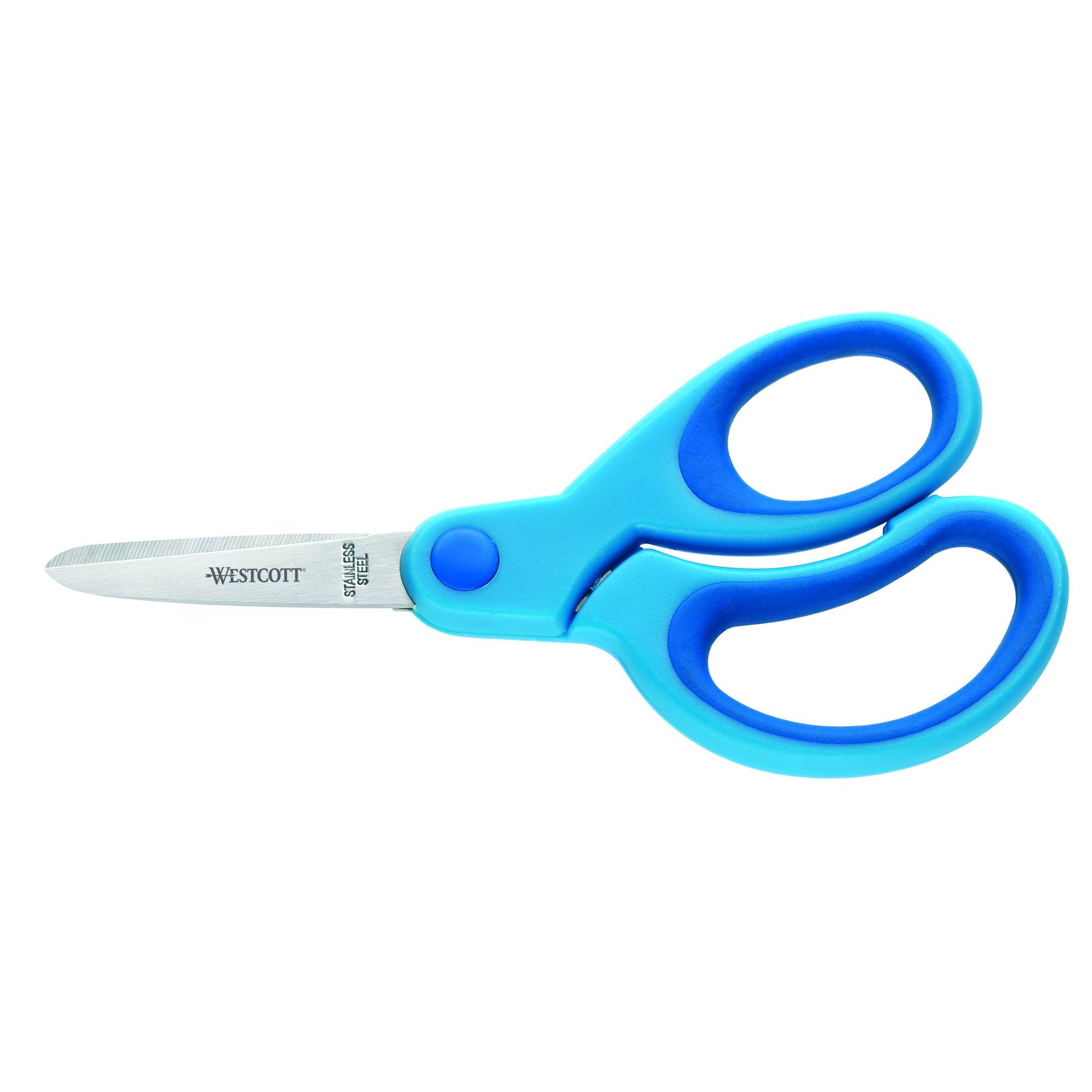 Kinderschere Kids spitze Spitze 13cm blau-2