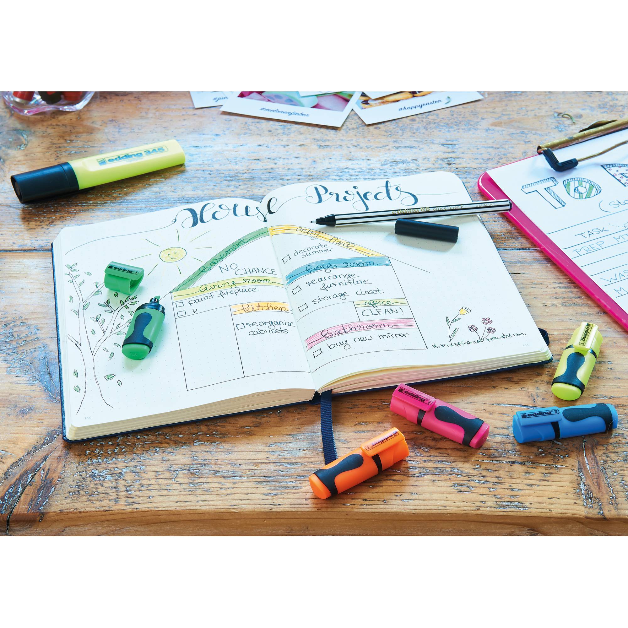 Textmarker Mini 7 sort. 100St.-2