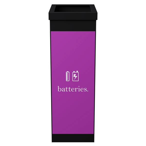 Mülltrenner Batterien 60l sw